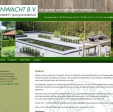 De website van Tuinwacht heeft een nieuw ontwerp gekregen dat zich aansluit bij hun bedrijfsidentiteit.