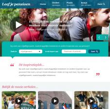 Leef je pensioen is een online platform voor ouderen waarop zij elkaar kunnen inspireren om hun pensioen zinvol in te vullen. Het platform is een knooppunt van dromen, wensen, toekomstbeelden en gevoelens over pensioen van mensen uit alle leeftijdscategorieën. Het brengt generaties met elkaar in contact. Het is primair een inspiratie- en motivatiebron gevoed door de doelgroep zelf.