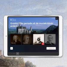 Klassieke muziek heeft ons veel te bieden. Naast indrukwekkende orkesten, solisten en componisten biedt dit rijke muziekgenre ons verhalen en beelden die tot de verbeelding spreken. Zicht online ontwikkelde voor het Concertgebouw 'het Concertkompas'. Door klassieke muziek in het kompas op een visuele en speelse manier aan te bieden, maken we dit muziekgenre (en bijbehorende concerten) toegankelijk voor een breed publiek.