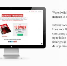 Schrijvers voor Vrijheid is een initiatief van International Justice Mission Nederland (IJM). IJM werkt samen met lokale autoriteiten om vrijheid te brengen aan slachtoffers van mensenhandel in Azië, Afrika en Latijns-Amerika. Aan de actie Schrijvers voor Vrijheid doen 12 schrijvers mee. Zij sluiten zich 24 uur lang op om een boek te schrijven over slavernij met als doel om in 30 dagen reddingswerk te financieren.