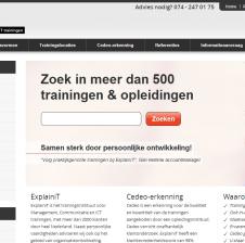 Bijna elke websitebeheerder kent het. Je laat een website ontwikkelen en in de loop der tijd verandert deze steeds een klein beetje. Na een lange tijd kan het zijn dat de opeenstapeling van toevoegingen een website dusdanig (technisch) complex maakt, dat het beheren steeds omslachtig en lastiger wordt. Zo ook bij ExplainiT, trainingsinstituut voor Management, Communicatie en ICT-trainingen. Webton reorganiseerde de website. 