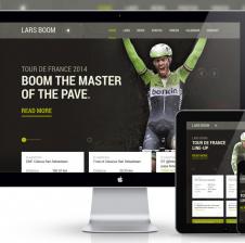 Nadat we in het voorjaar van 2014 al de website van Marianne Vos mochten opleveren hebben we nu ook de complete nieuwe website voor Lars Boom mogen ontwikkelen. Ook hierbij hebben wij zowel op grafisch als op technisch vlak onze expertise in mogen zetten.