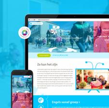 Één voor één krijgen alle basisscholen van de Veluwse Onderwijsgroep een nieuwe site. Iedere school een eigen boodschap met een eigen gezicht, maar met gedeelde techniek op 1 platform.