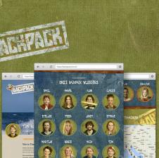 Interactieve website voor zoektocht naar nieuw presentatie talent voor het BNN reisprogramma 3 Op Reis Backpack. Van 18 vloggers naar vier finalisten en na meer dan 100.000 stemmen naar één echte winnaar.