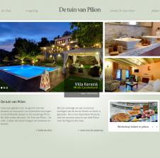 Twee jaar geleden is Ross Holidays gestart met het bouwen en renoveren van bijzondere woningen in verschillende dorpen in het prachtige Pilion. Dit alles onder de naam: De Tuin van Pilion. De villas zullen de namen dragen van bloemen en bomen. 